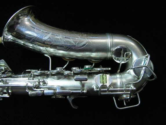 Photo 3 - MINT Condition Silver C. G. Conn "Transitional" Alto Sax - SN 260787