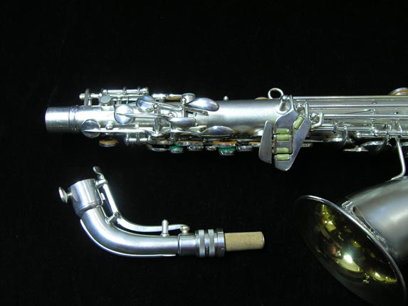 Photo 5 - MINT Condition Silver C. G. Conn "Transitional" Alto Sax - SN 260787
