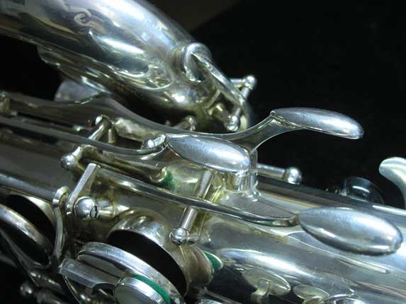 Photo 10 - MINT Condition Silver Plated Selmer Mark VI Bari Sax w/ Low A - SN 177100