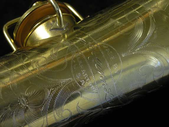 Photo 15 - Gold Plated Conn "Transitional" Chu Berry Alto Saxophone SN 235770