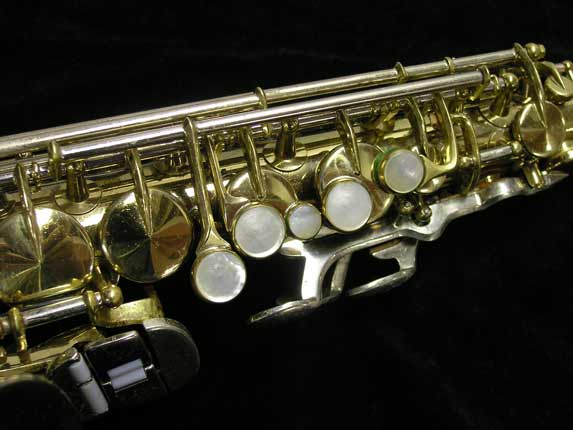 Photo 7 - Original King Super 20 SilverSonic Alto Sax w/ Gold Inlay Engraving SN 364994