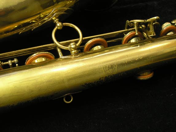 Photo 24 - WOW!! Original Lacquer Selmer Super Balanced Action Bari Sax - SN 52696